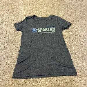 Craft Rakuten Heather Gray Spartan Race Tee